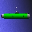 Grønn ubåt